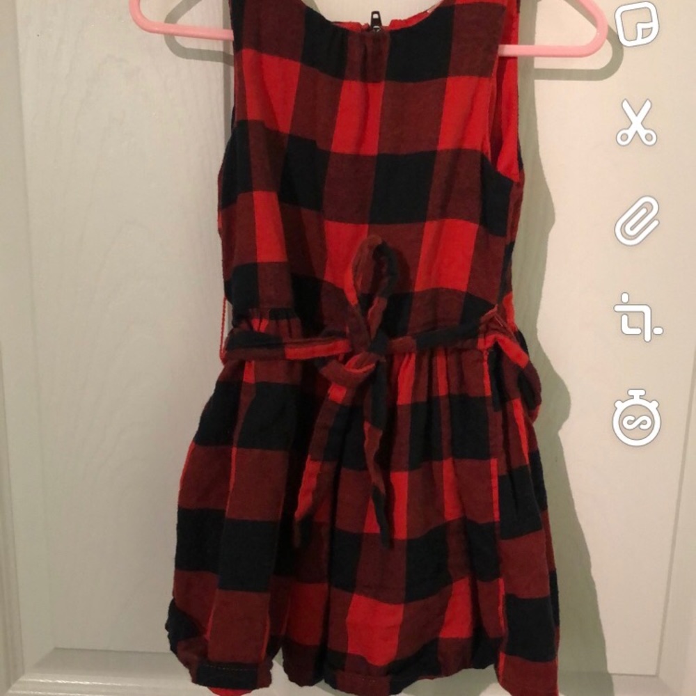 Plaid dress